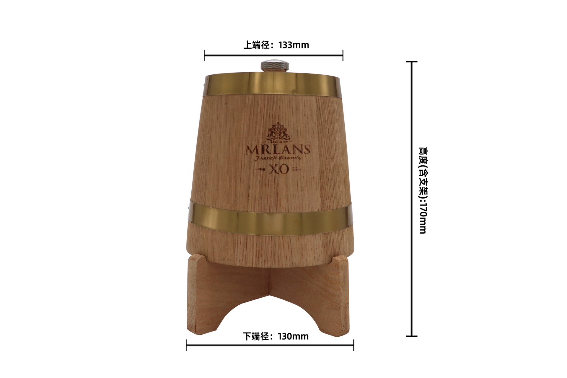 1.5升立式橡木桶