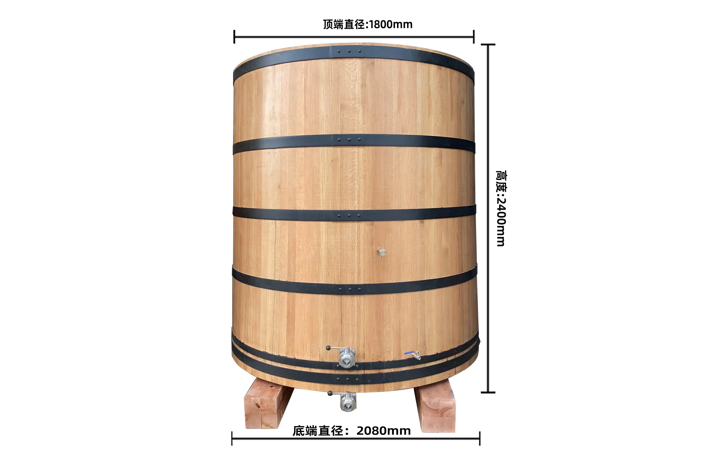 5000升立式橡木桶